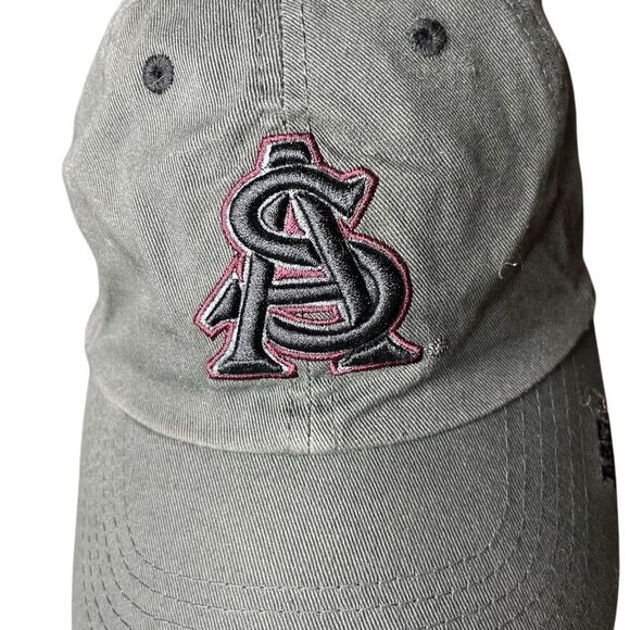 47 Brand ASU Baseball Dad Hat Grey OSFA - Picture 2 of 4